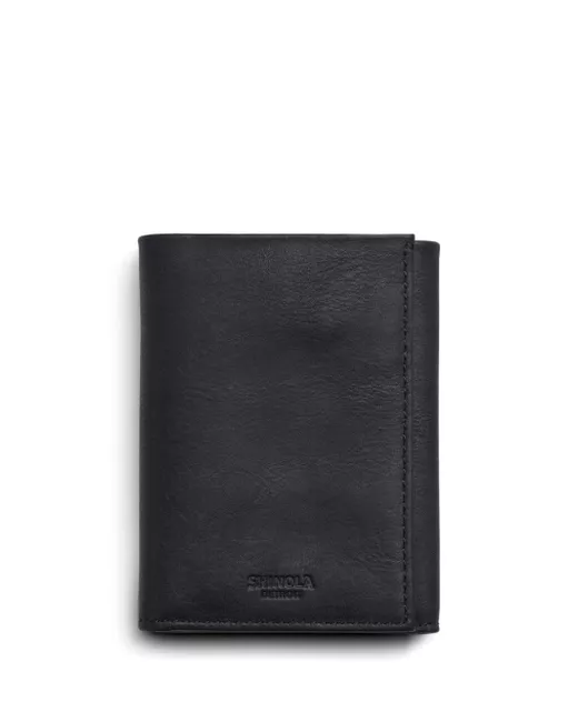 Shinola tri-fold wallet