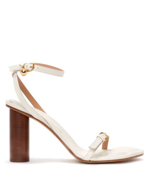 J.W.Anderson Paw high-heel leather sandals