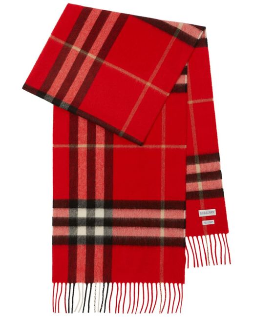 Burberry check-print scarf