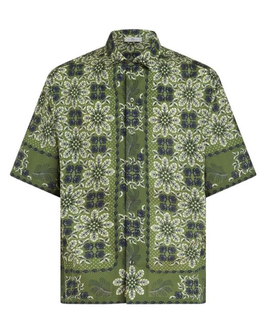 Etro floral-print shirt