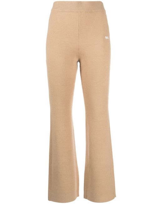 Izzue flared knit trousers