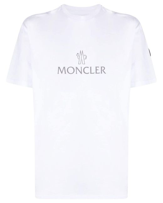 Moncler logo-print cotton T-shirt