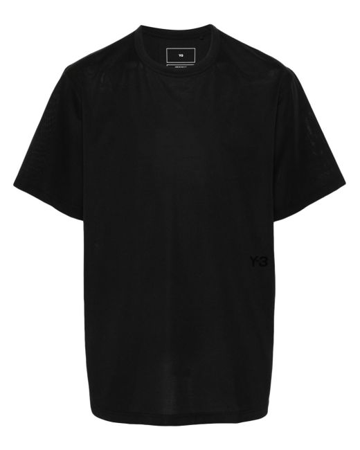 Y-3 tonal logo-print T-shirt