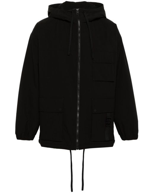 Hugo Boss ripstop hooded cargo jacket