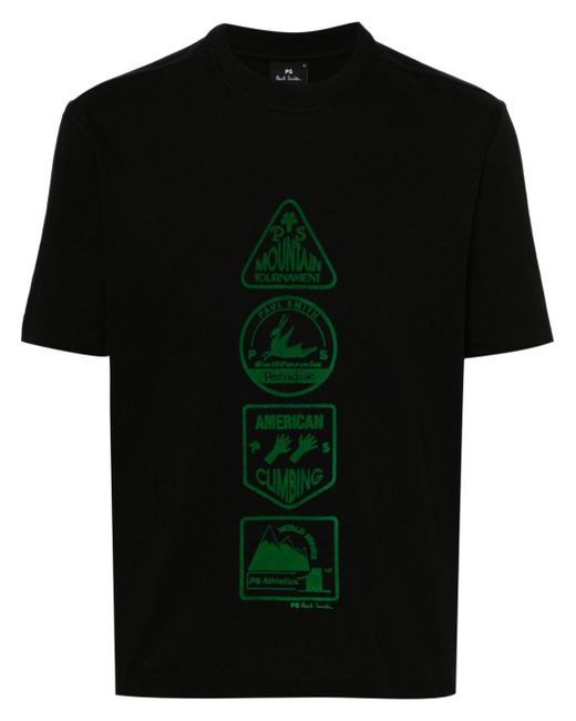 PS Paul Smith graphic-print organic-cotton T-shirt