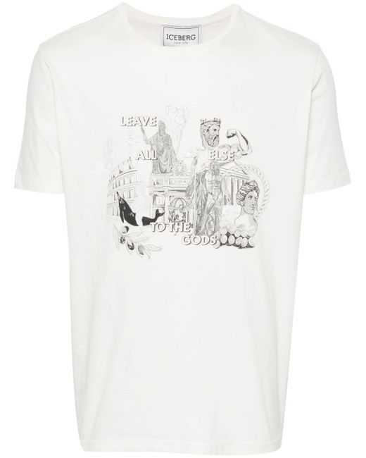 Iceberg graphic-print T-shirt
