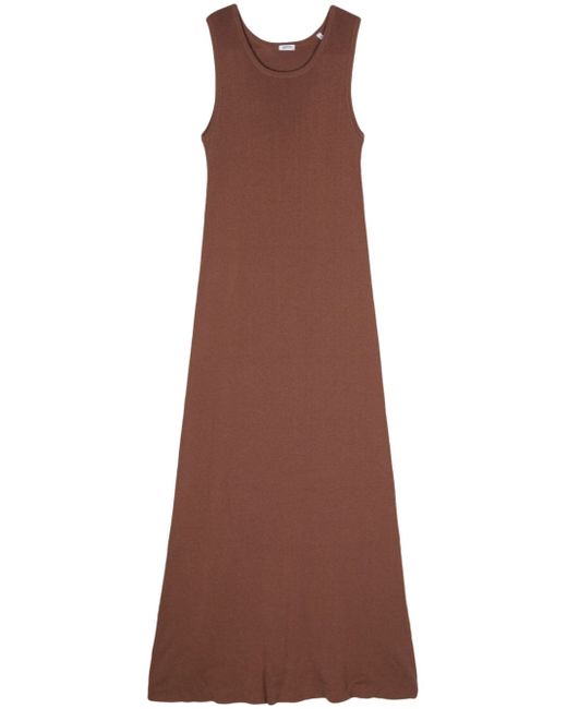 Aspesi fine-knit sleeveless long dress