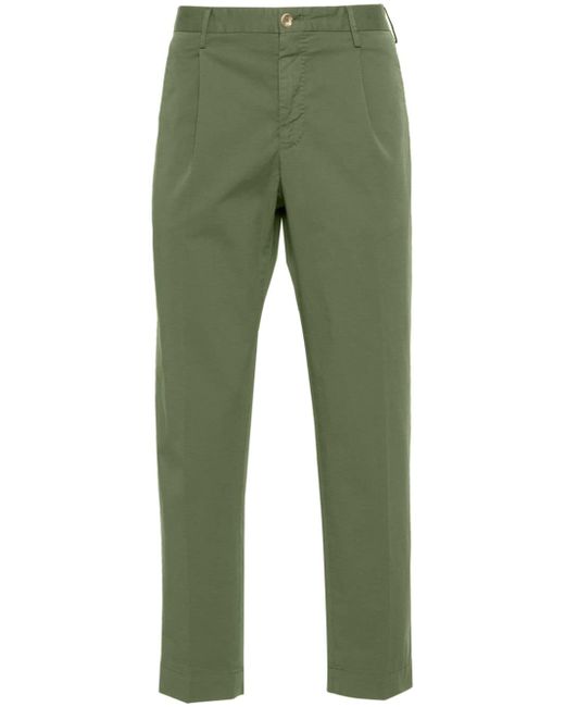 Incotex stretch-cotton tapered trousers