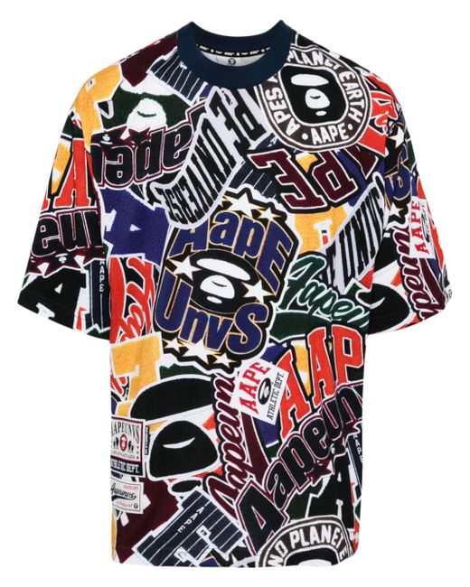 Aape By *A Bathing Ape® graphic-print T-shirt