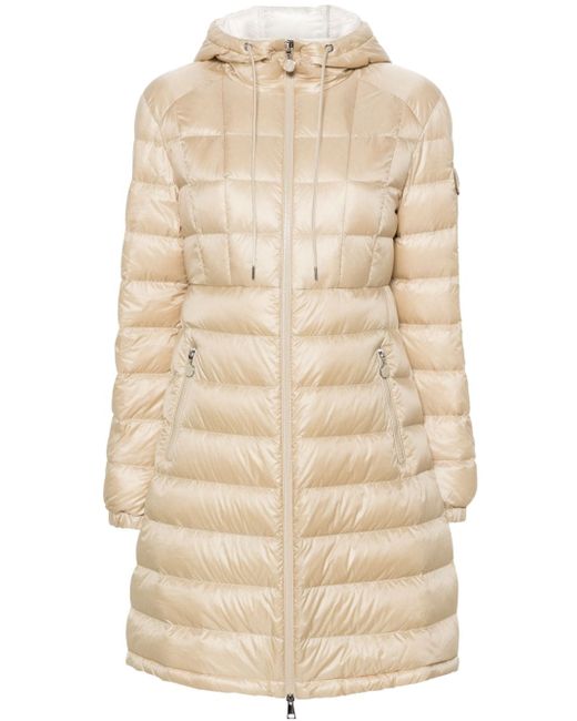 Moncler Amintore long quilted coat