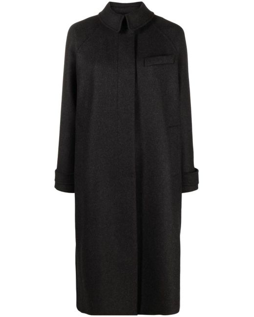 Claudie Pierlot Gustave single-breasted maxi coat