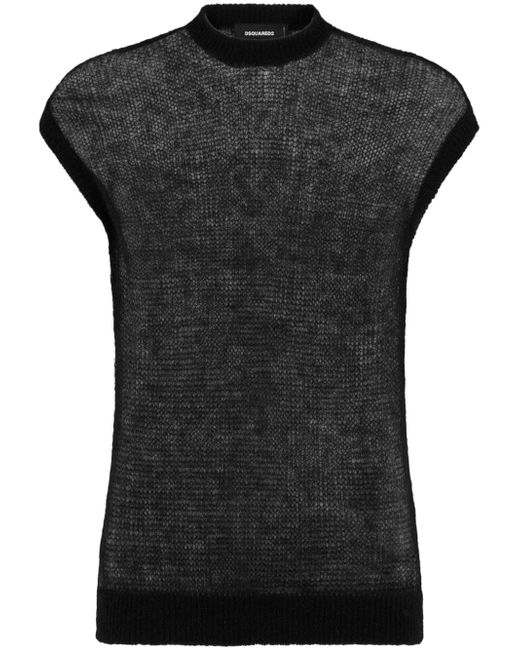Dsquared2 mohair-blend sweater vest