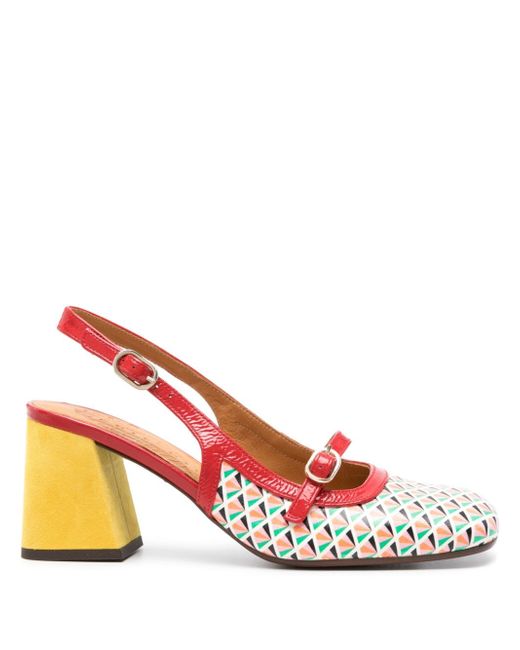 Chie Mihara Sunami 65mm leather pumps