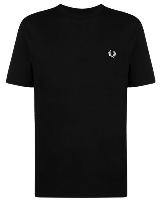 Fred Perry logo-print cotton T-shirt