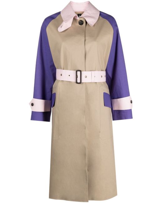 Mackintosh Knightwoods panelled trench coat
