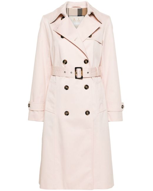 Barbour Greta double-breasted trench coat