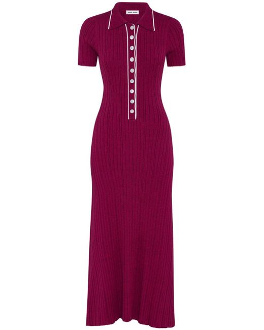 Anna Quan Penelope knitted maxi dress