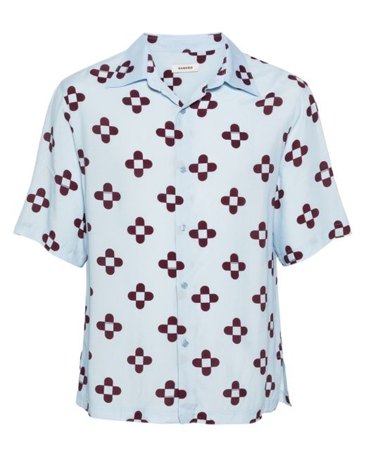 Sandro floral-print shirt