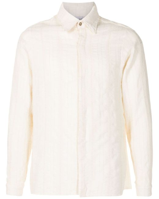Amir Slama x Mahaslama striped jacquard cotton shirt