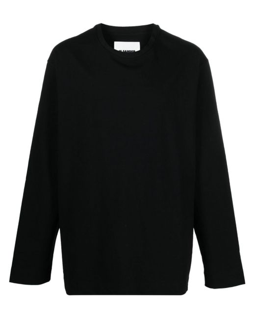 Jil Sander side-slits cotton T-shirt
