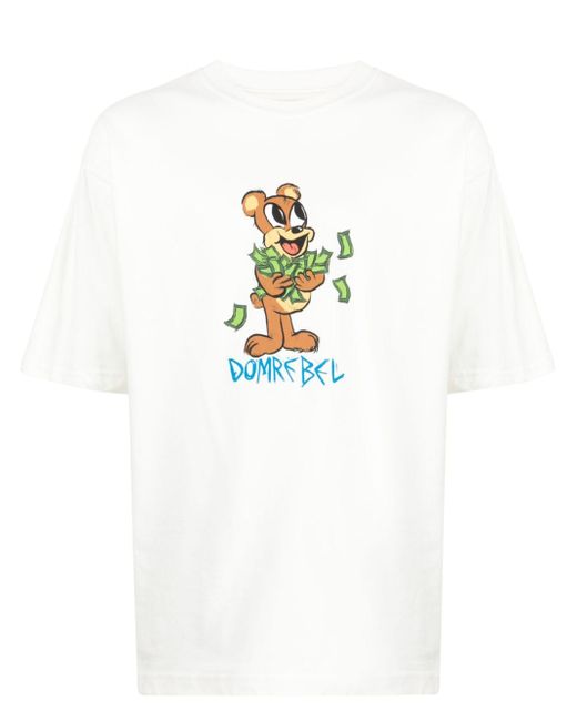 Dom Rebel Cash graphic-print T-shirt