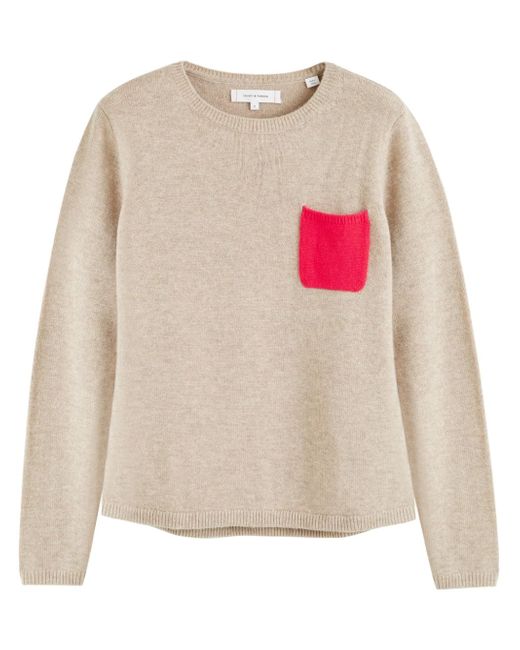 Chinti And Parker One Pocket crew-neck jumper