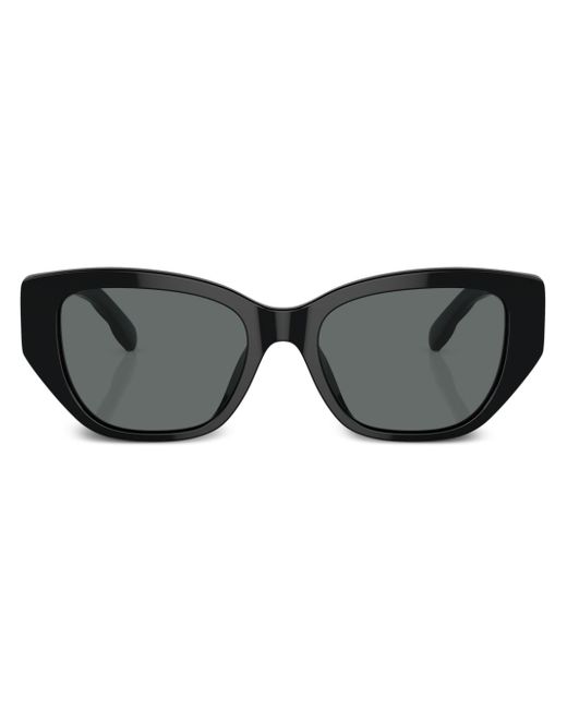 Tory Burch logo-plaque square-frame sunglasses