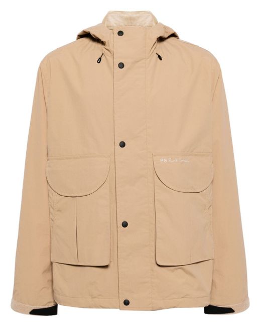 PS Paul Smith hooded recycled-nylon jacket