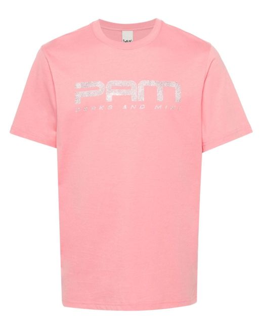 Perks And Mini Cosmos logo-embellished T-shirt
