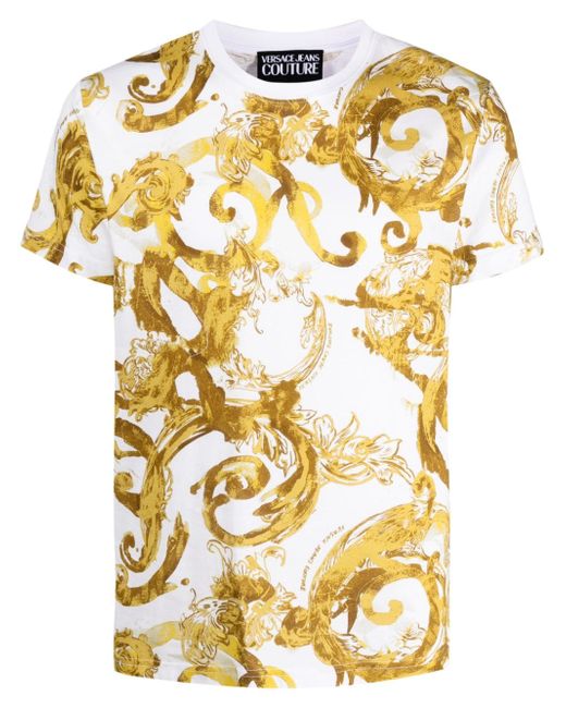 Versace Jeans Couture Baroque-print T-shirt