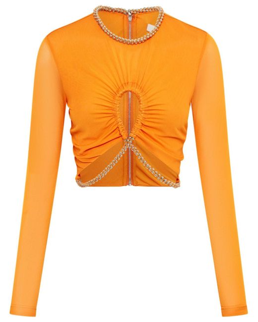 Dion Lee Barball Rope cropped top
