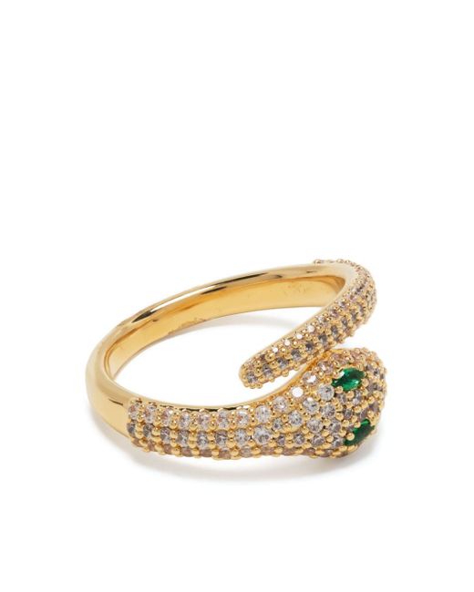 APM Monaco snake-embellished ring