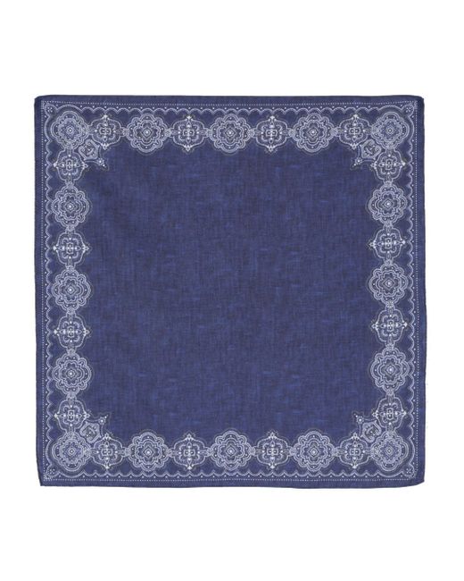 Lady Anne abstract-print handkerchief
