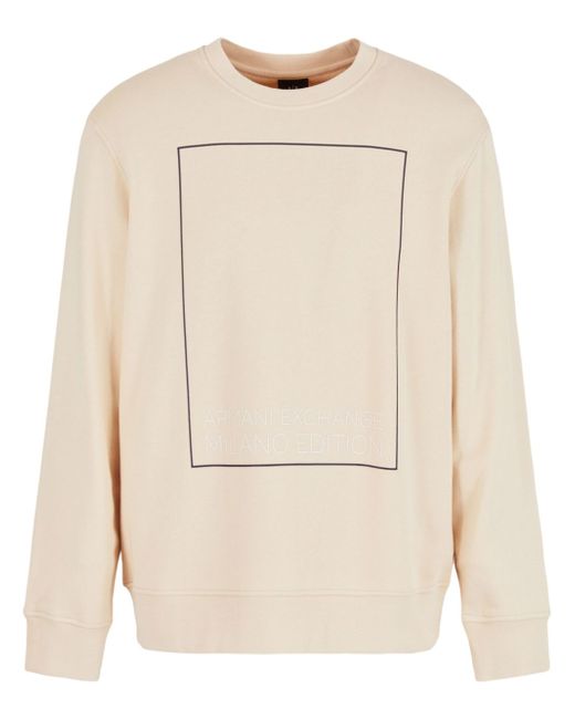 Armani Exchange Milano Edition-print sweatshirt