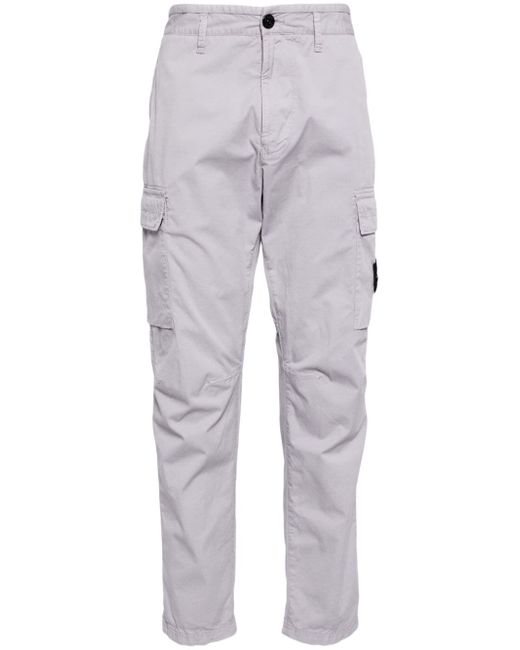 Stone Island tapered cargo trousers