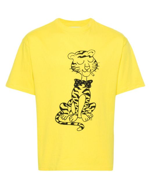 Aries Smoking Tiger T-shirt