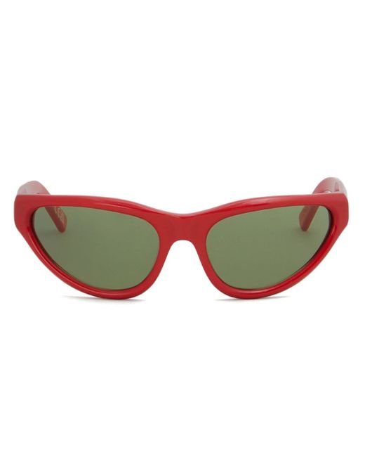 Marni Mavericks logo-print sunglasses