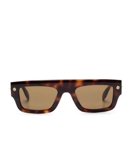 Alexander McQueen spike studs tinted sunglasses
