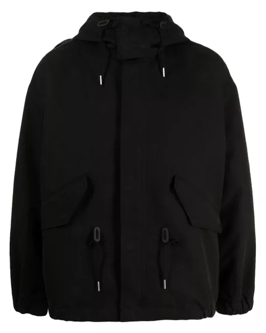 Studio Tomboy high-neck hooded jacket