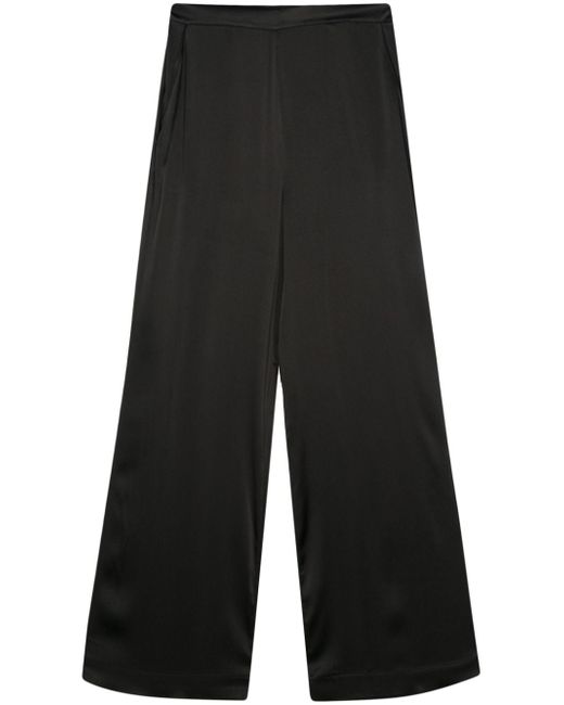Semicouture high-waisted palazzo trousers