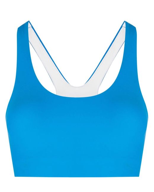The Upside Peached Jade logo-print sports bra