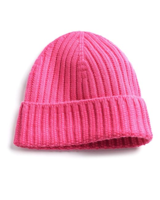 Barrie ribbed-knit beanie