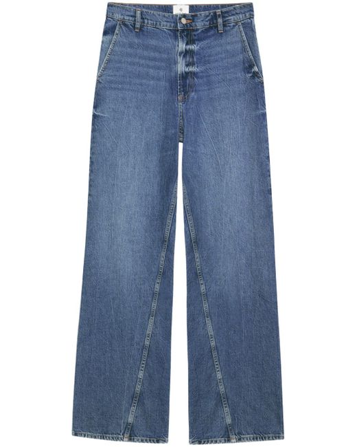 Anine Bing Briley straight-leg jeans