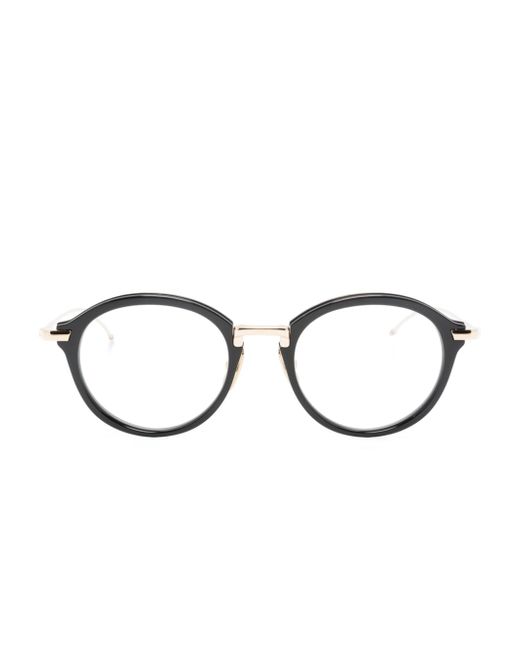 Thom Browne pantos-frame clear glasses
