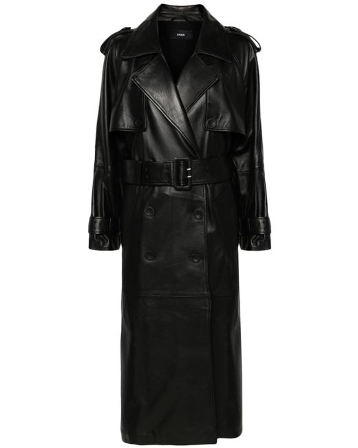 Arma Toledo double-breasted leather coat