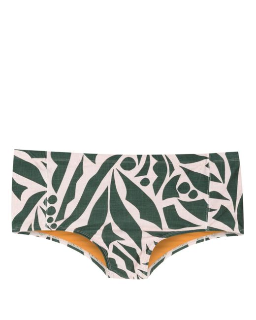 Lygia & Nanny Parati geometric-print swimming trunks