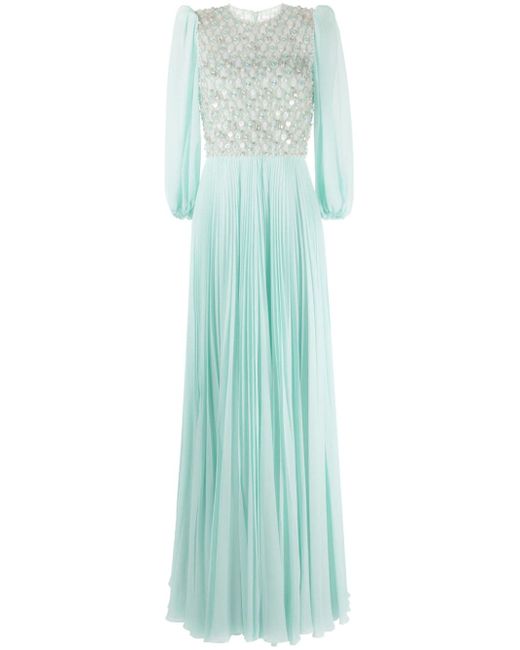 Jenny Packham Orla crystal-embellished gown