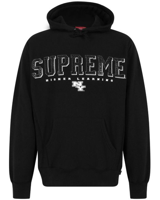 Supreme Gems logo-embellished hoodie