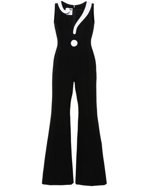 Moschino contrasting-detail jumpsuit