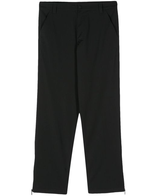 Just Cavalli ankle-zips straight-leg trousers